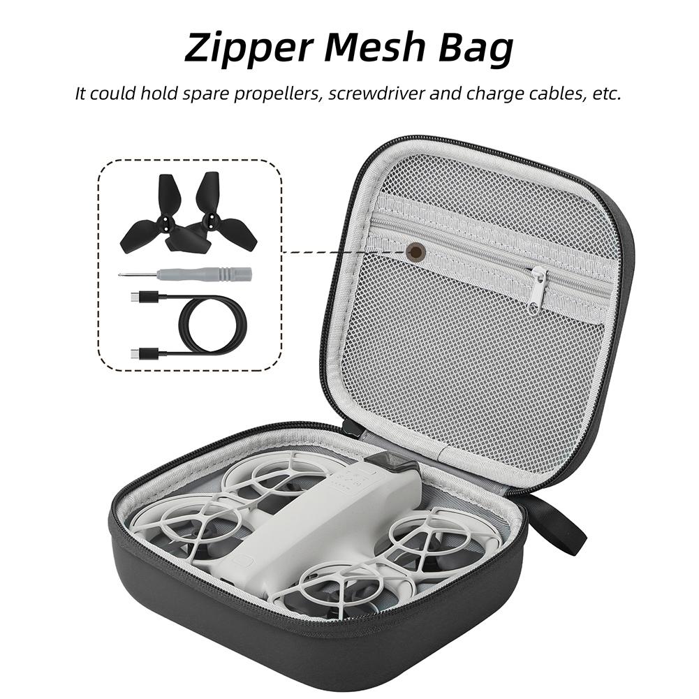 Portable Carrying EVA Case for DJI Neo Drone Hard PU Travel Storage Bag Shockproof Case Waterproof Protector Accessories 2025