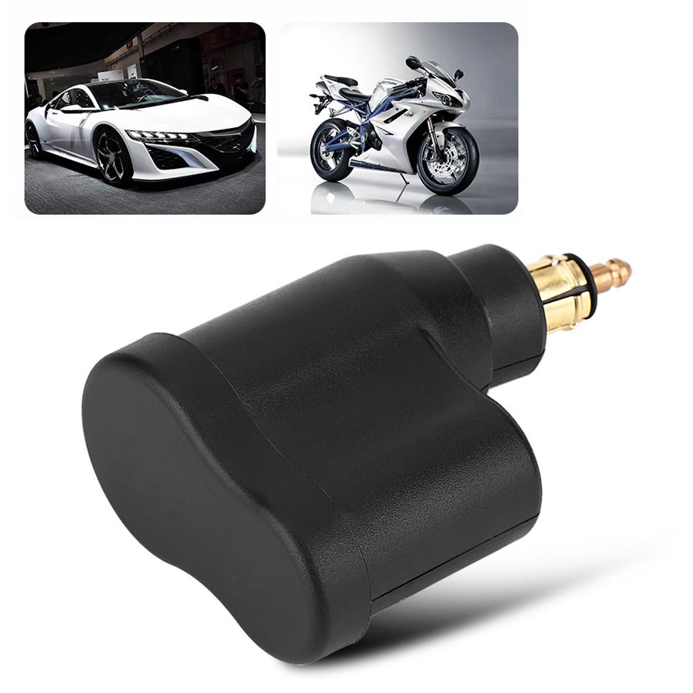 Motorcycle Dual USB Charger Multifunctional Waterproof Cigarette Lighter Socket 12-24V Power Adapter for Moto E-Bike 5V/3.3A