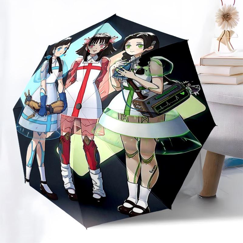1pc Automagic Opening Umbrella Design Featuring Popular Anime Characters - Perfect for Outdoor Use, Travel, Daily Life, and Gift Giving!U038