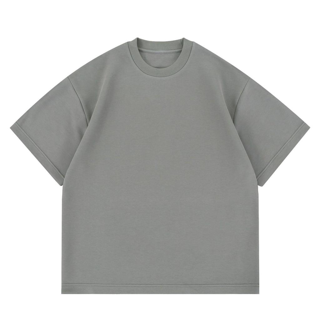 FGSS Menswear | 26SS Japanese Cityboy Cool Touch Space Cotton Small Collar Short Sleeve Loose T-shirt