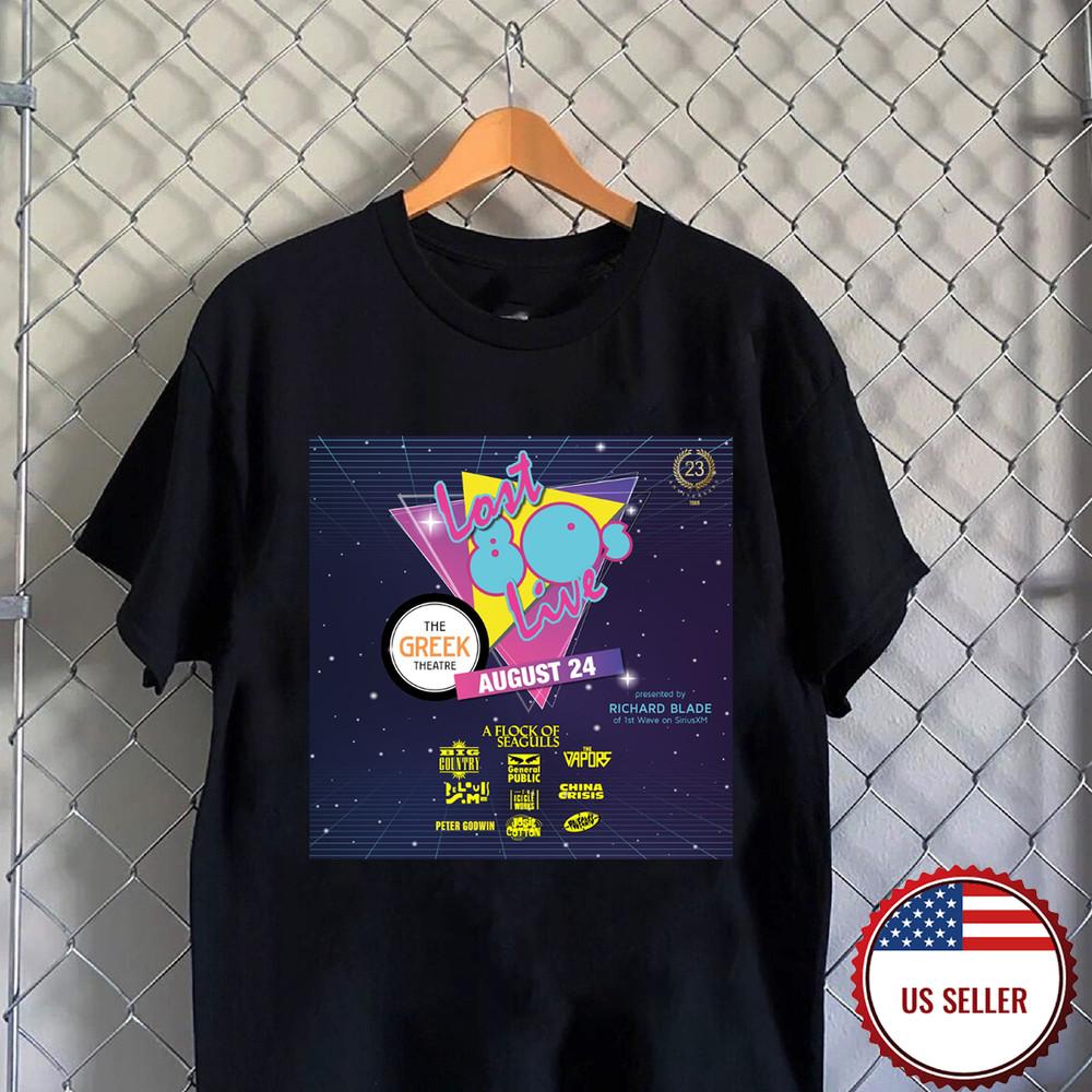 

THE VAPORS Band Lost 80 s Live T Shirt Full Size S-5XL Unisex T-Shirt XL