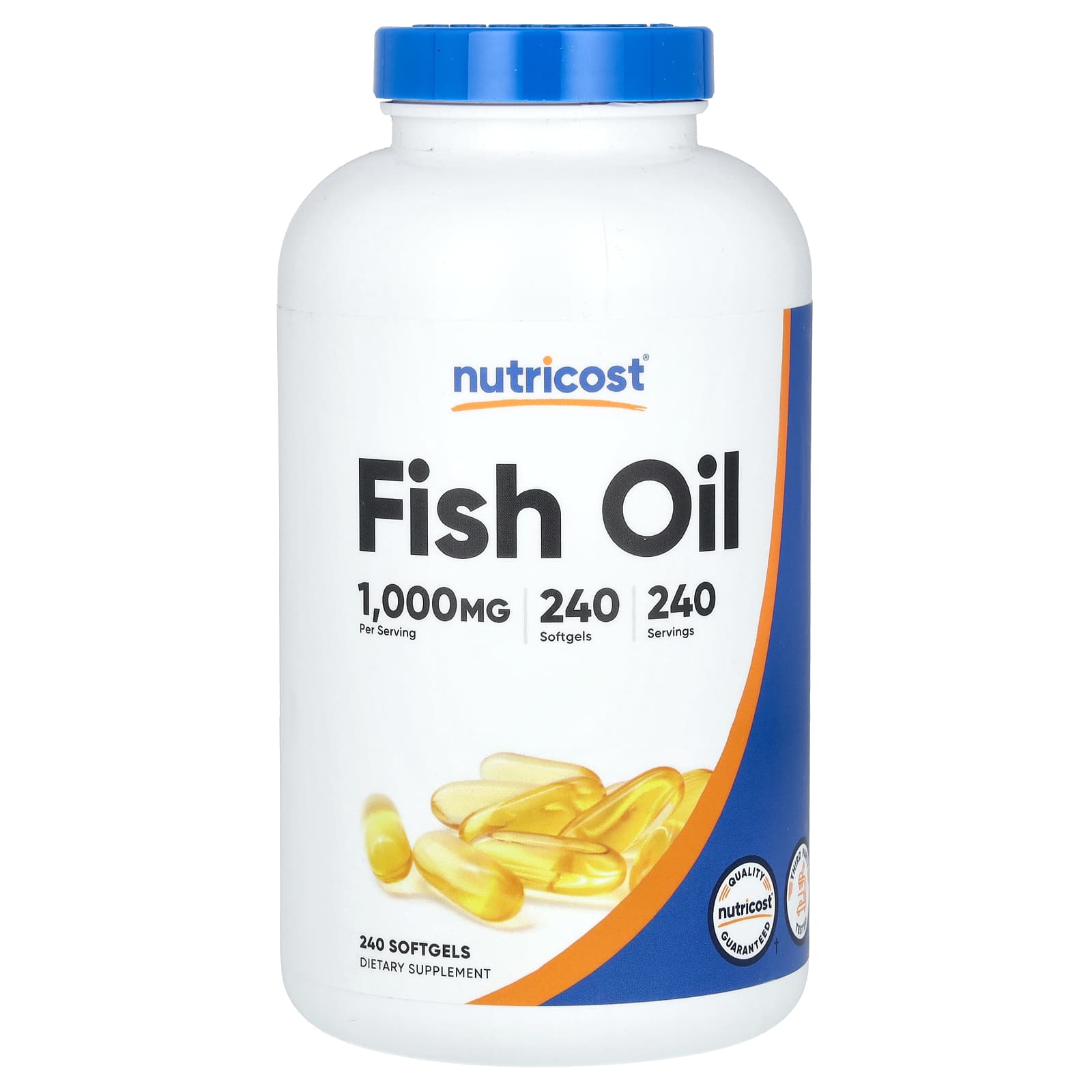 

Fish Oil, 1,000Mg, 240 Softgels