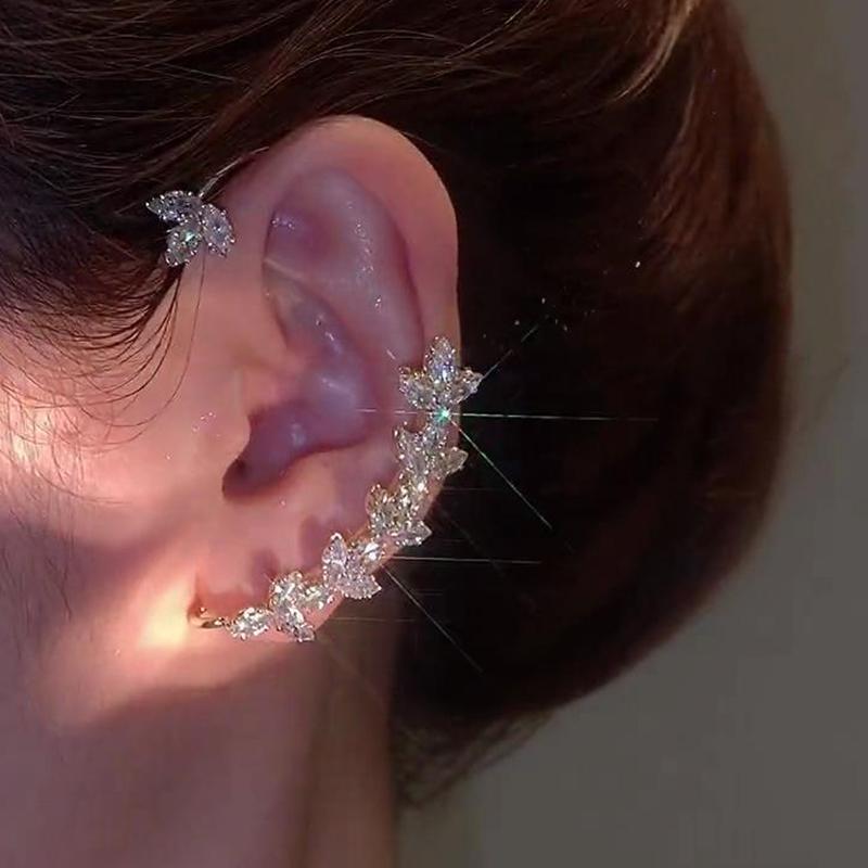 New Green Opal Drop Shaped Earbuckles for Women Retro Personality Fashion Daily Earrings Accessories Party Jewelry Birthday Gift