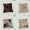 Venezuelas-Aesthetics-Art Pillow Case Cushion Cover Soft Cute Throw Pillow Case For Car Sofa Pillowcase Polyester With Zipper