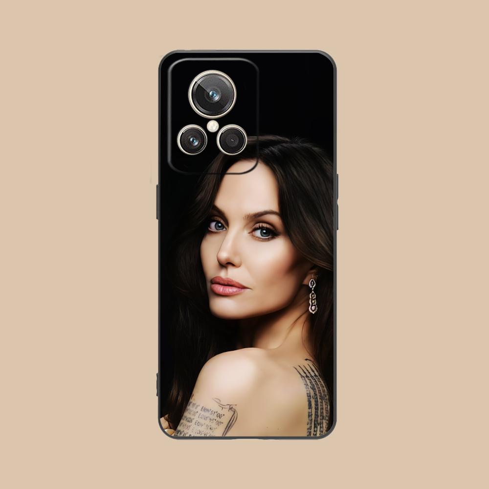 Angel Jolie Mobile Cell Phone Case for Realme GT 8 Neo Pro C75 73 71 C67 65 C55 53 C35 31 C20 15 Colorful Printing Cover Cover