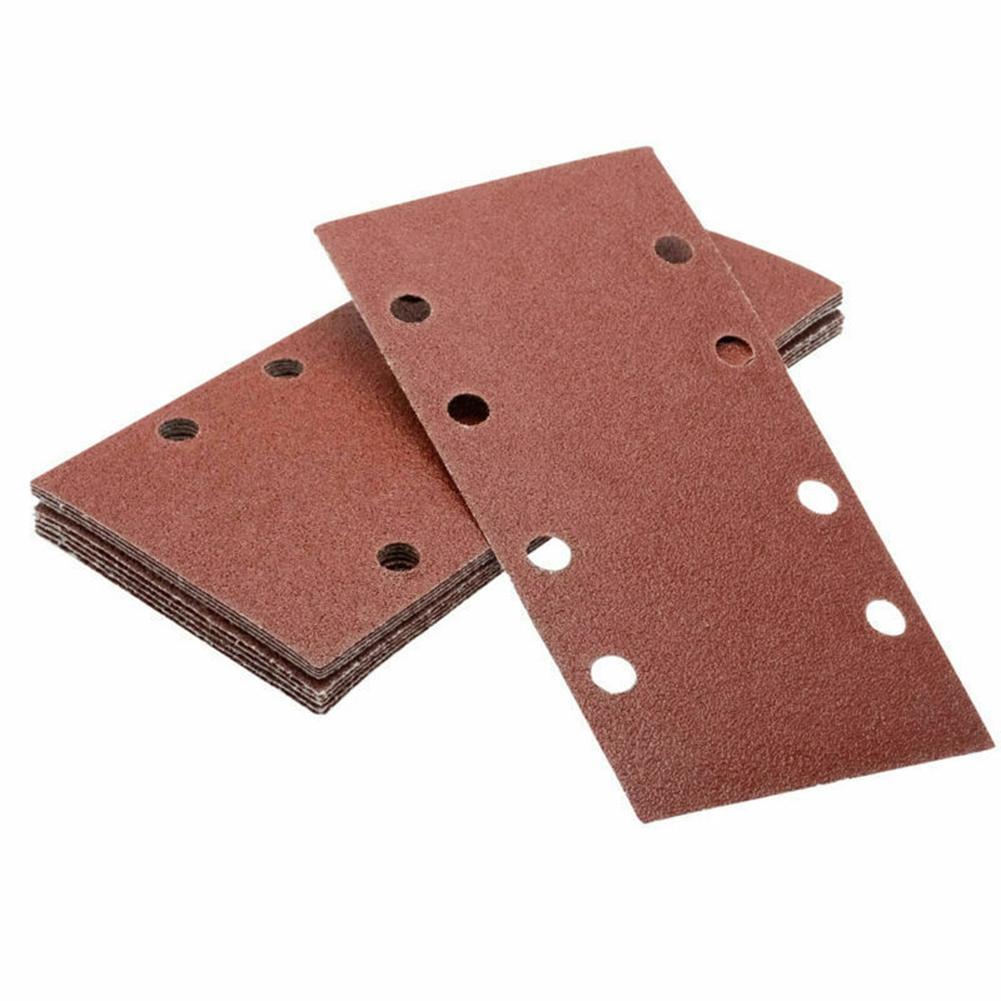 Sandpaper Mixed Grits Aluminium Oxide 80-240Grits 93*185mm Wear Resistance
