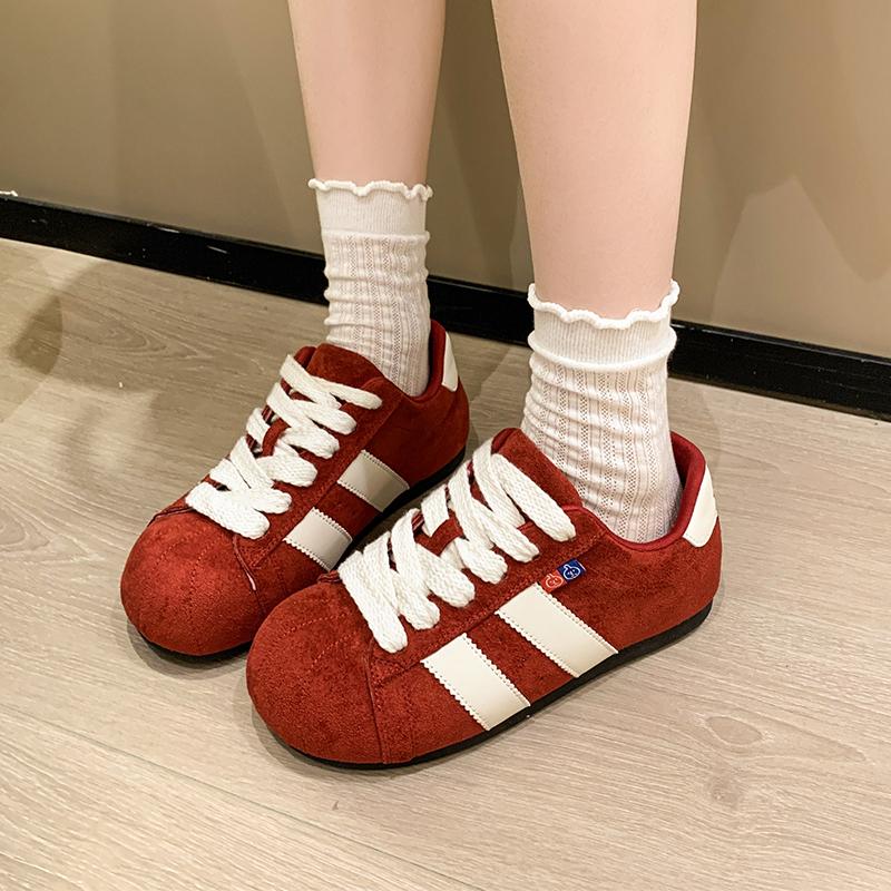 Shoes Woman 2025 Trend Casual Sneakers Comfortable Lace Up Flats Tennis Shoe Breathable Walking Jogging Shoe Zapatillas De Mujer