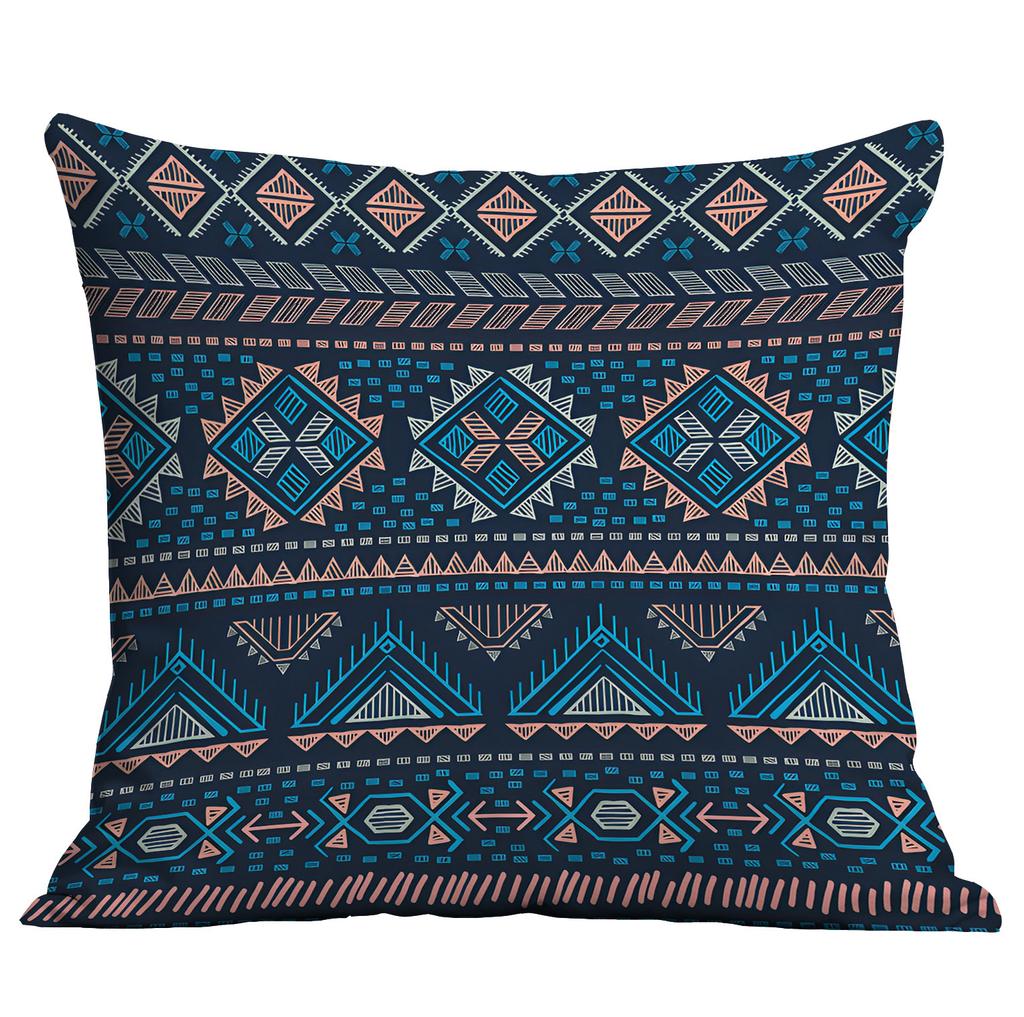 Bohemian Ethnic Style Pillow Cover Living Room Sofa Cushion Hotel Teahouse Pillow Cushion Cover Premium Durable