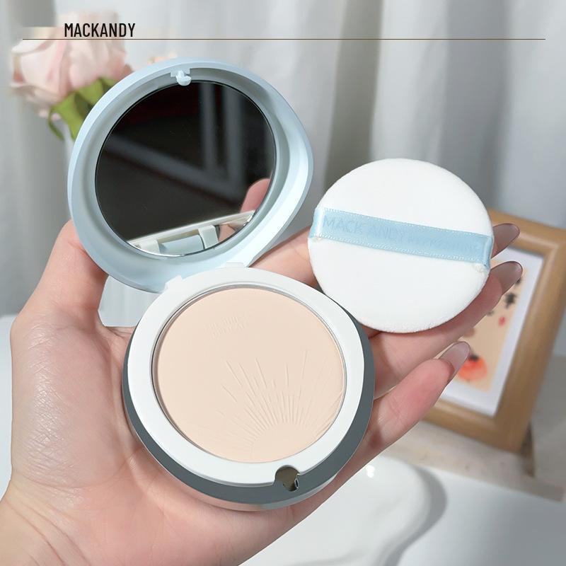 Makandi Dual-Use Whitening Sunscreen Foundation: Oil-Control, Long-Lasting, Wet/Dry Application, Conceals & Sets Makeup.