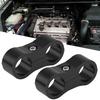 2Pcs AN6 Braided Hose Separator Clamp Fitting Adapter Bracket Universal