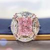 Longlongjin 2024 S925 Silver Oval Radiant Diamond Ring for Women