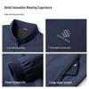 SHANSHAN Men's Spring Autumn Stand Collar Windbreaker Jacket