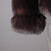 Dame Faux Pelsfrakke Vinter Chic Oversized Revers Smal Pasform Kunstig Mink Jakke Urban Elegant Ydertøj