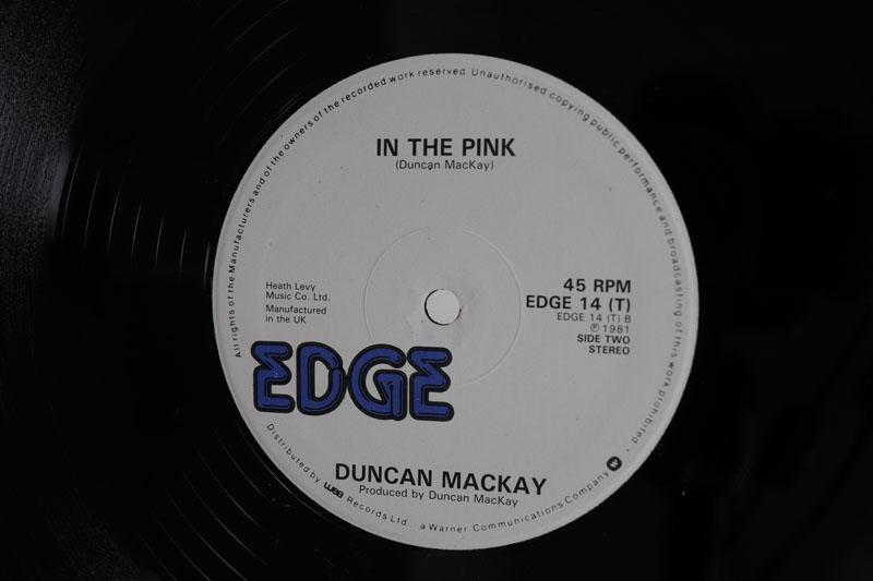 

12inch Record DUNCAN MACKAY Sirius Iii Mark Ii In The Pink EDGE14T EDGE 1981 UK Dance Electronica Used