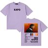Rapper Kapo Pop Cover Merch T Shirts Unisex Women Double Sided Print Casual Summer Aesthetic Cozy Short Sleeve Tshirt Y2K TShirts