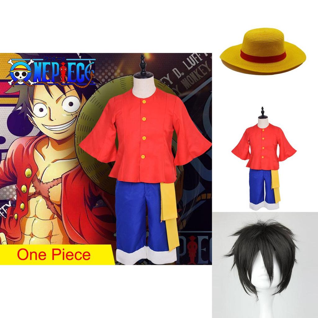 Captivating Monkey D Luffy New World Costume For Halloween And Cosplay
