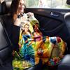 1pc Princess Printing Blanket - Soft, All-Season Throw for Office Blanket,  | Personalized Gift with Adorable Cartoon Design