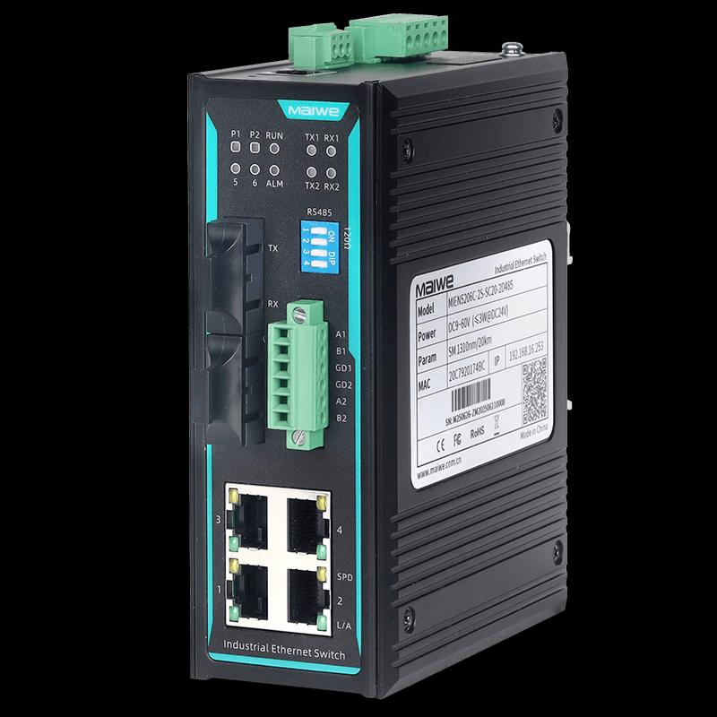 

Maiwei Industrial Layer 2 Managed Opto-Electrical Fiber Switch