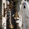Wall Mount Witch Doorbell Witch On Broom Design Decorative Accessory Cast Iron Door Hanger Bell Welcome Doorbell