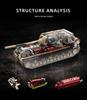 12GO-97025 Camouflage Edition Heavy Tank Building Blocks Model Toy for Boys
