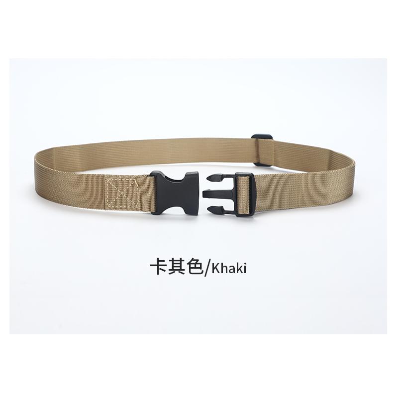 Camo belt girls primary school students belt boys junior high school students high school belt canvas buckle 90cm хаки