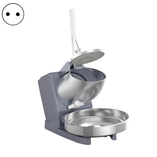 Electric Snow Cone Maker Ice Crusher Machine with Safety Protection Ergonomic Handle Design Shaved Ice Machine with Cover