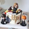 10 Stück Harry Q-Version Figuren-Set 7cm PVC Potter Sammlermodell Magischer Charakter Schreibtischdekorationen Geschenk für Fans
