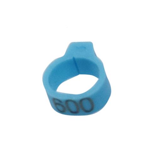 

Bird Clip Ring Number 001-100 Inner Diameter 8mm Pigeon Leg Poultry Dove Bird Parrot Clip Rings Band Foot Ring Pigeon Supplies світло-синій колір