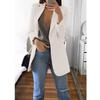 Blazers Coats for Women Elegant Casual Clothing Autumn Winter Shoulder Pads Business Suit Vintage Ladies Jackets Fashion