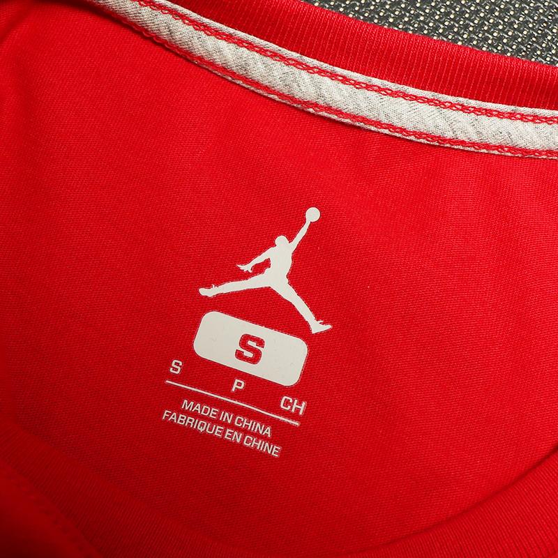 New Jordan Air T Shirts Men's Red CD7611-611