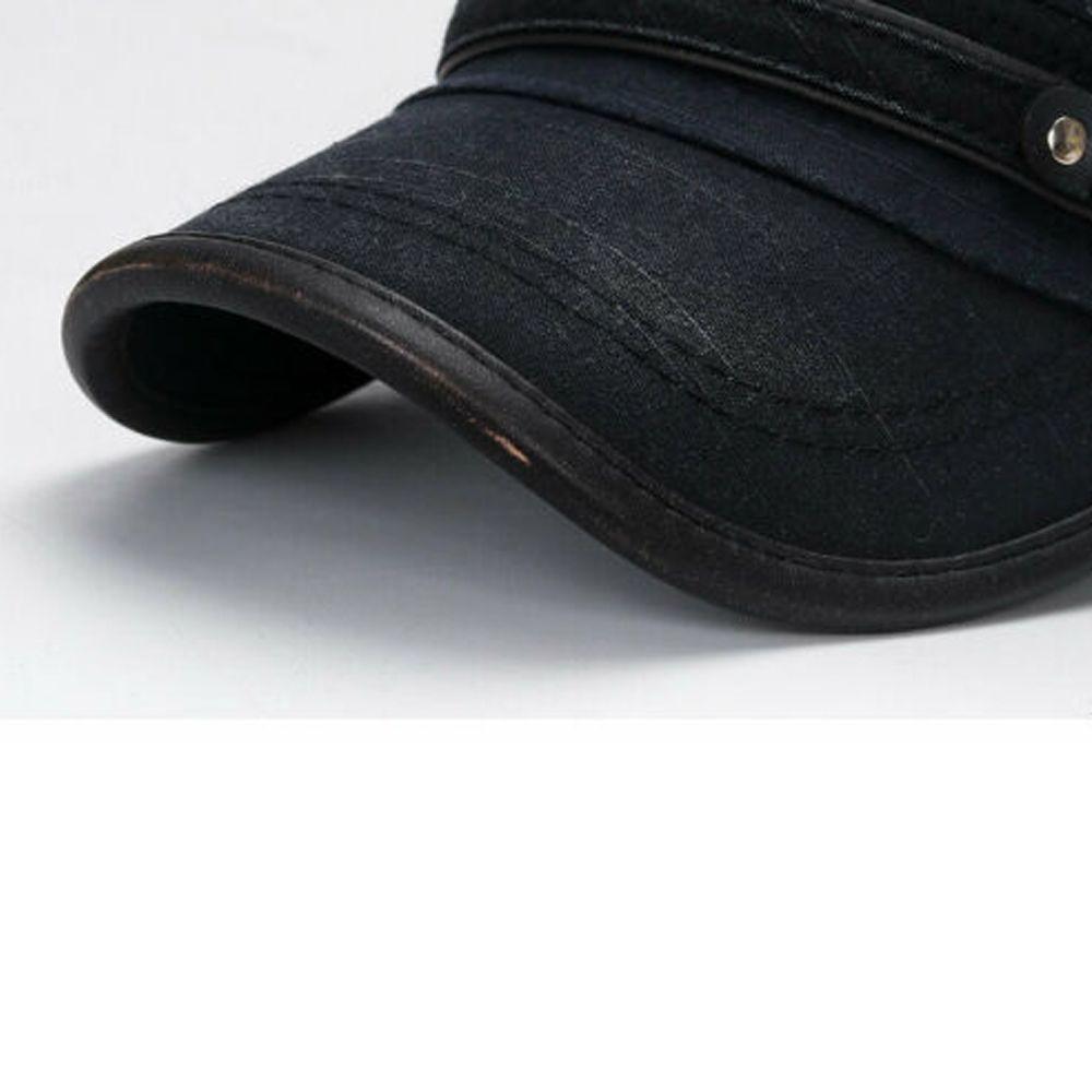 Casual Breathable Adjustable Cadet Hat Peaked Cap Sun Cap Baseball Cap