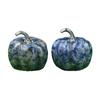 30mm Mini Pumpkin Crystal Stone Statue Crafted with Natural Crystals Thanksgiving Day Room Decoration Desktop Ornament
