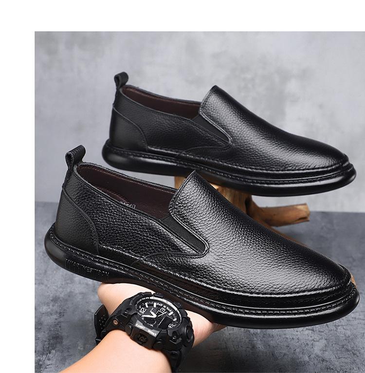 

Fashion Men s Handmade Stitching Loafers Moccasins Men Slip-on Casual Shoes Cow Genuine Leather Mens Light Comfortable Driving Flats 38 чёрный