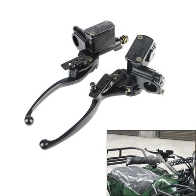 Motorcycle Left Right Front Brake Pump Master Cylinder Hydraulic Brake Lever For 50cc 110cc 150cc Dirt Bike Quad ATV