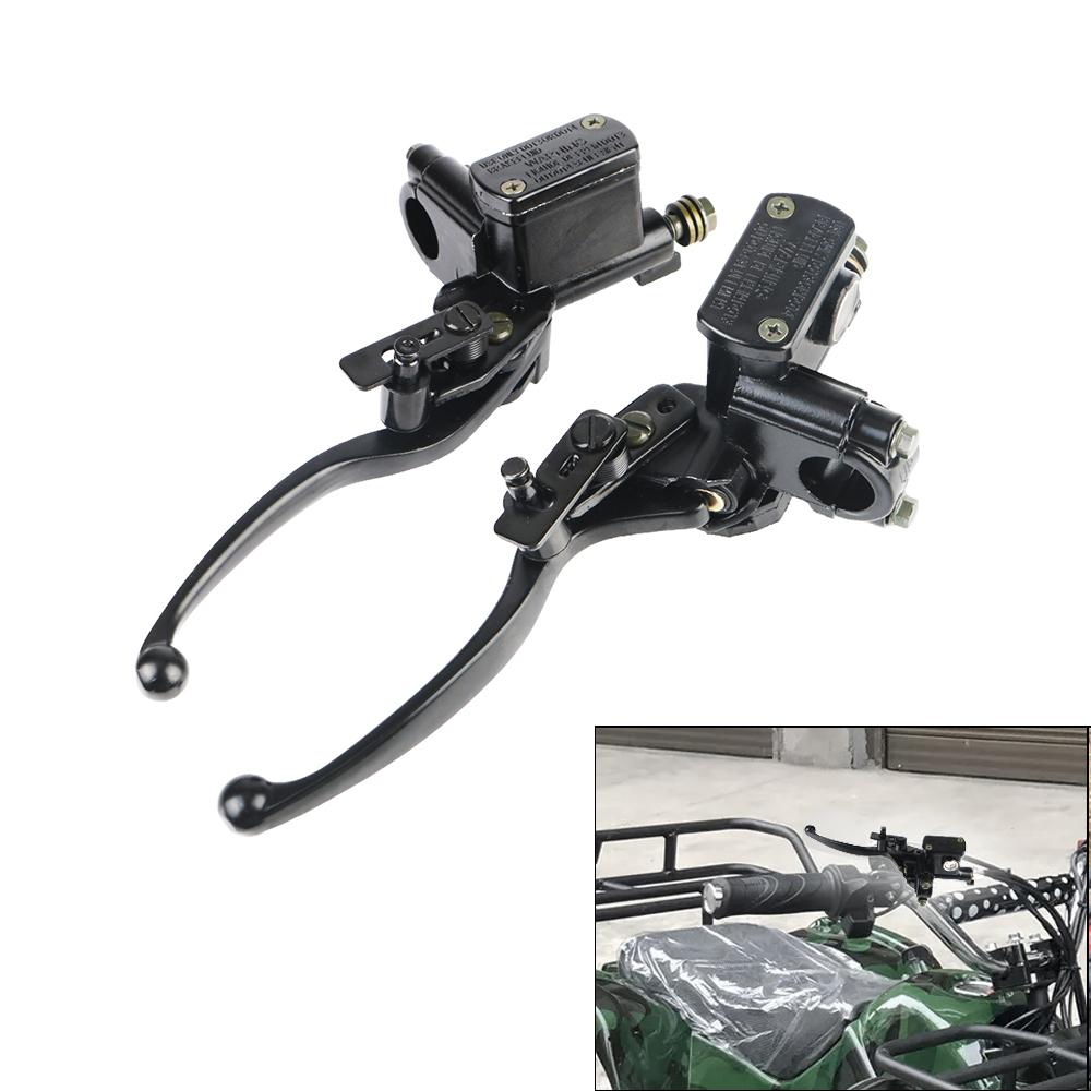Motorcycle Left Right Front Brake Pump Master Cylinder Hydraulic Brake Lever For 50cc 110cc 150cc Dirt Bike Quad ATV