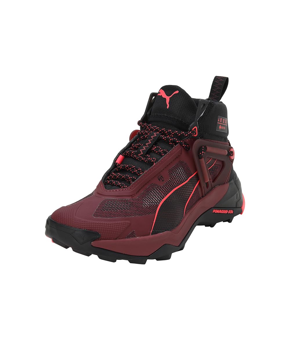 

Трекинговые ботинки Explore Nitro Mid 24 Color Dark Jasper Orchid cm [PUMA] Gore-Tex женские весна/лето черный/огонь (03) 24,0