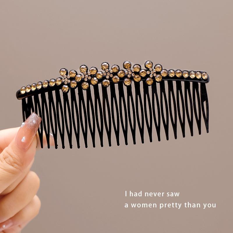 Stylish and Versatile Hair Clips for Women, Pearl Hair Combs for Wispy Hair, Bangs Clips, High-end Hair Accessories