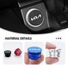 ADX3  Car Cigarette Lighter Cap Aluminum Alloy Auto Accessories For KIA Cerato Soul Venga Forte Spectra Sedona Niro Cadenza