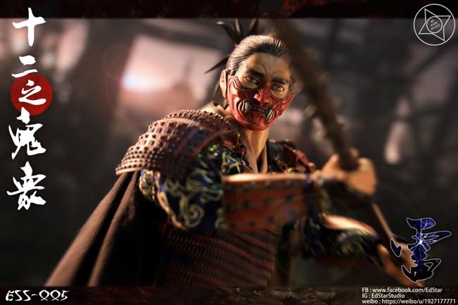 Scale Figure Twelve Ghosts Samurai Thunder EdStar1/6 - (ESS-005) [Used]