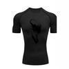 Venom Pattern 2026 Men's Sports T-Shirt Training Fitness Exercise T-Shirt Anti-Wear Clothing Sports Men's