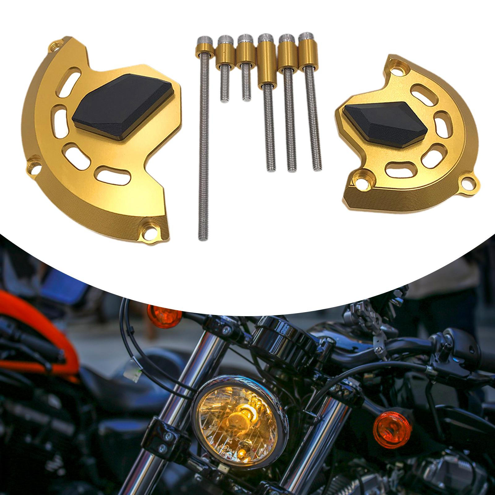 

Кришка картера двигуна статора зчеплення Аксесуари Захисні накладки Слайдери рами для PG-1 золотий