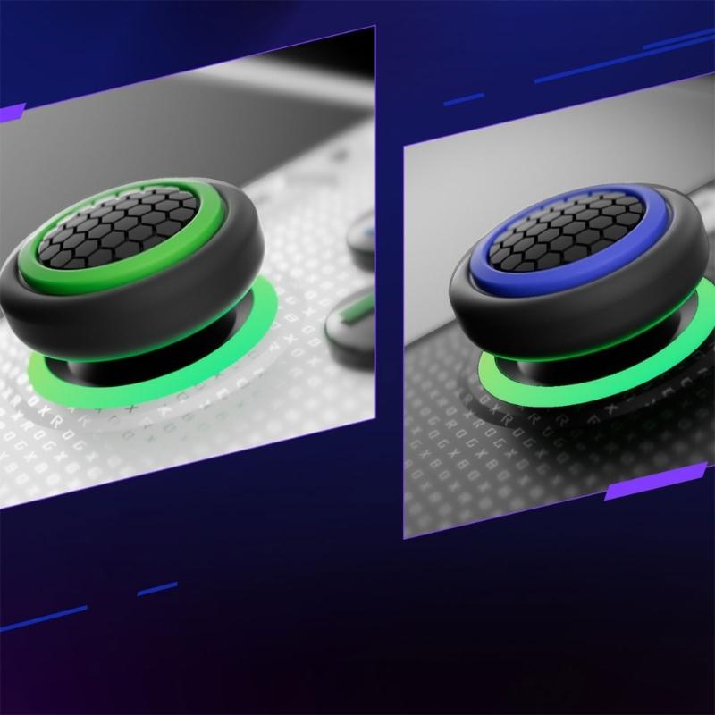Pack of 4 Silicone Joystick Grip Cap for ROG X Controller Rocker Cover Replacement Thumbstick Protector Cover