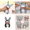 New Stress-relief Big Mouth Donkey Squishy Toy Creative Gift Tpr Material Grey