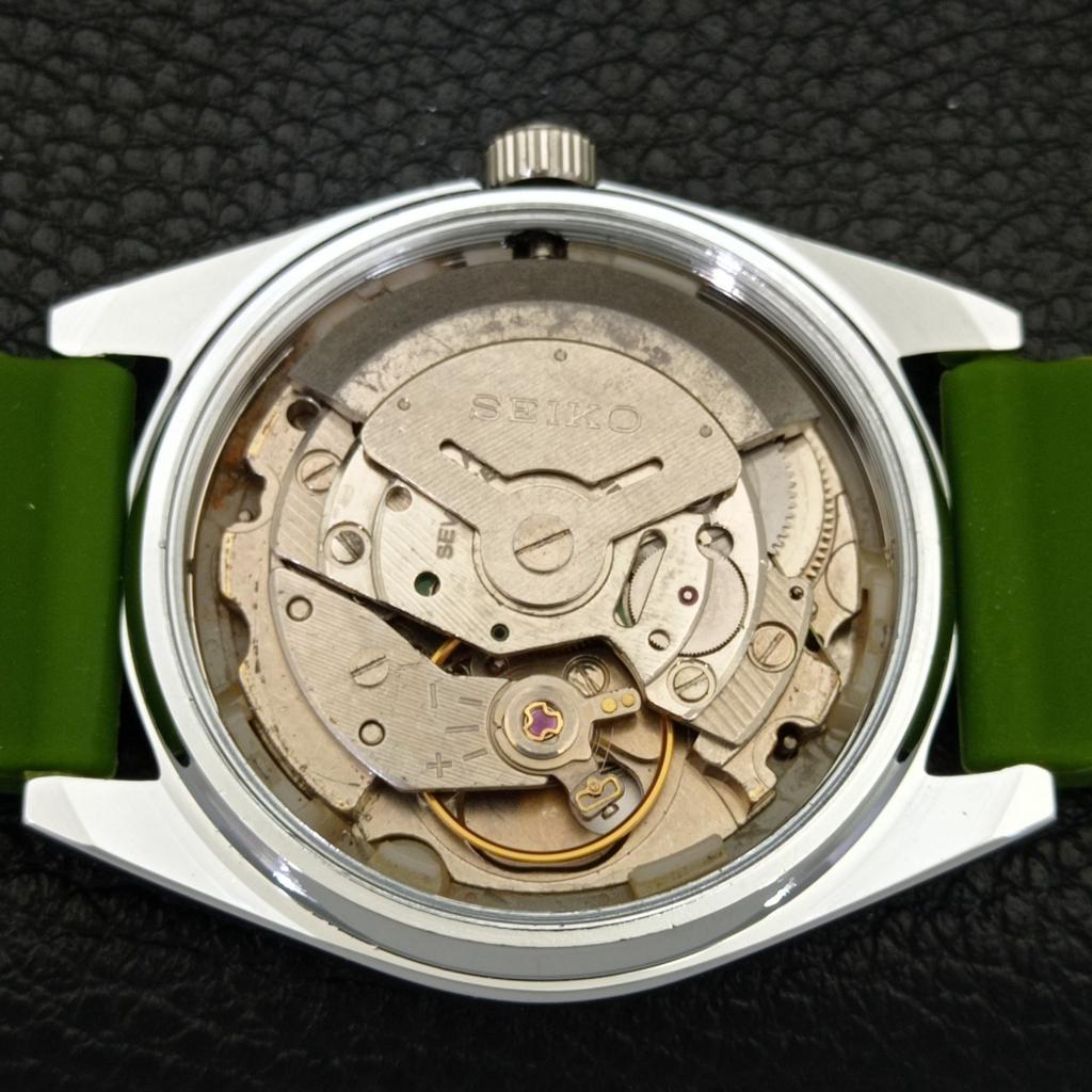 VINTAGE REFURBISHED SEIKO 5 AUTOMATIC 6309A JAPAN MENS GREEN WATCH a441246-4 Sk-a441246