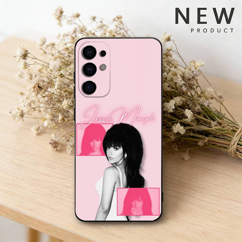 

Singer J-Jessie Murph Phone Case For Samsung S26,25,24,23,22,30,21,10,9,Ultra,Plus,Lite Black Soft Case Samsung S22plus5G