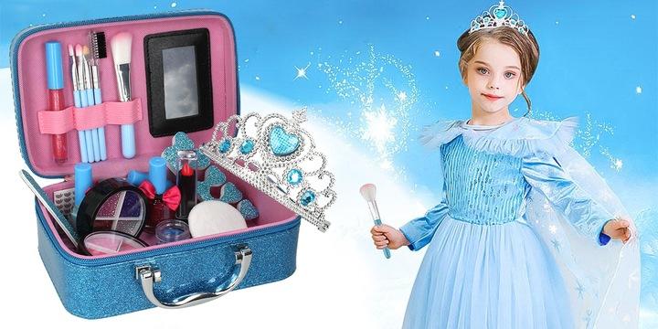 Kosmetikkoffer Make-up Set zum Schminken XXL mit Tasche Elsa