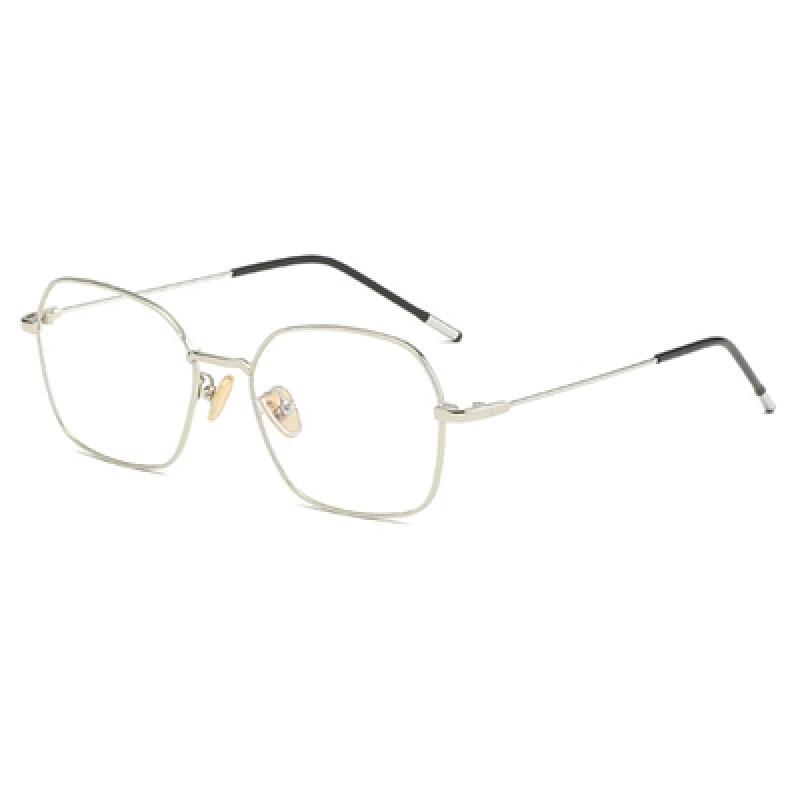 LK11001 Blue Light Blocking Glasses Frame_C2 SILVER