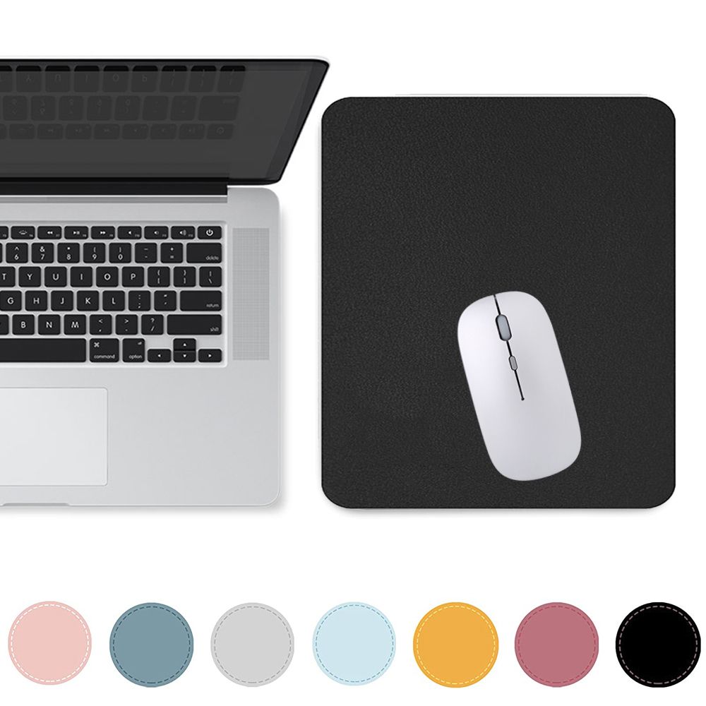 Waterproof Laptop Computer Writing Mat Home Office PU Leather Desk Mat Keyboard Mice Mat Mouse Pad