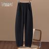 Sybill She Women's High Waist Elastic Drapey Casual Pants