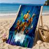 Dog Man And Friends Adventure Beach Towel, Quick-drying, Easy to Care for, Suitable for Both Fitness and Beach Vacations,Sports Essential